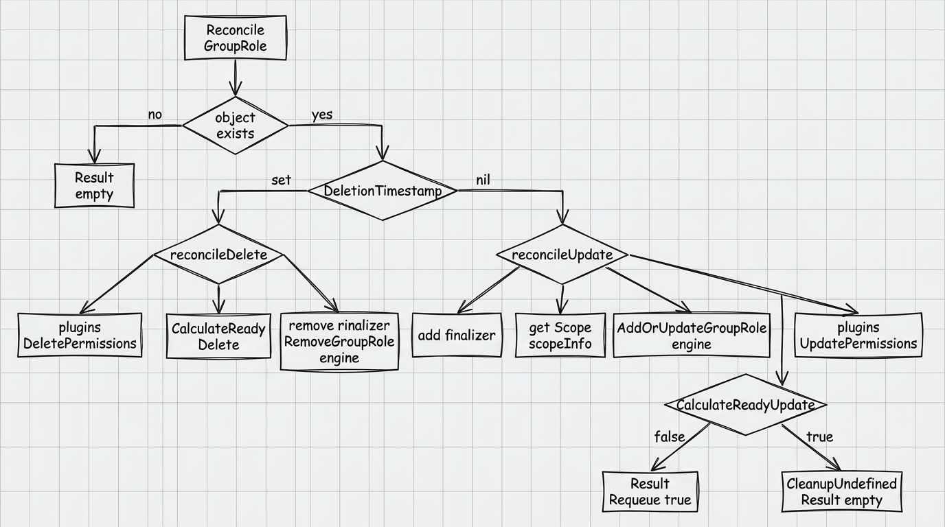 Согласование <code>GroupRole</code>: симметрично <code>UserRole</code>
